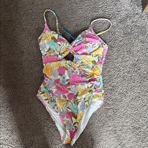 Floral One-Piece Swimsuit